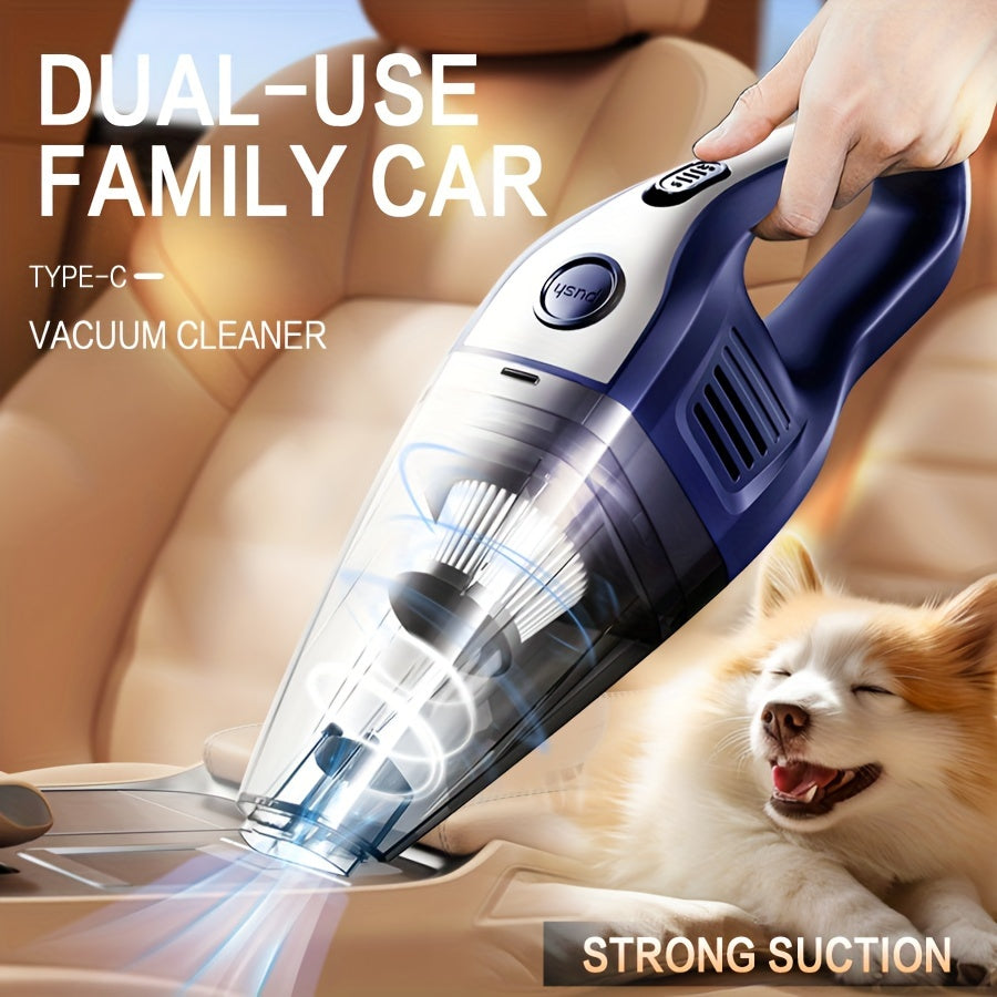 Wireless Handheld Vacuum Cleaner 5000PA Strong Suction USB Rechargeable for Car