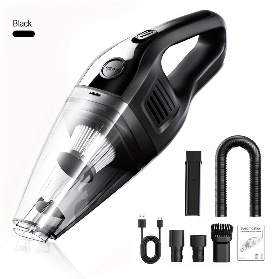 Wireless Handheld Vacuum Cleaner 5000PA Strong Suction USB Rechargeable for Car