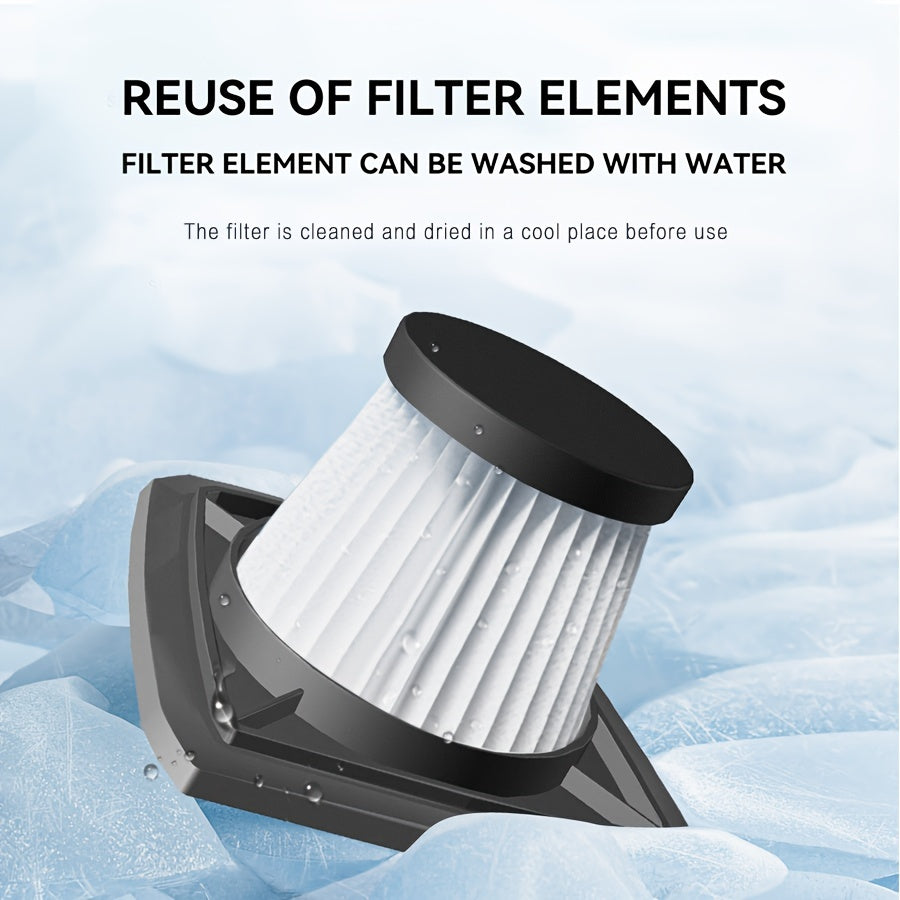 Wireless Handheld Vacuum Cleaner 5000PA Strong Suction USB Rechargeable for Car