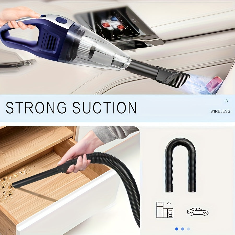Wireless Handheld Vacuum Cleaner 5000PA Strong Suction USB Rechargeable for Car