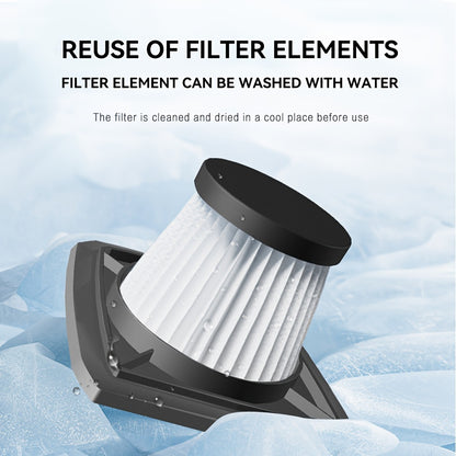 Wireless Handheld Vacuum Cleaner 5000PA Strong Suction USB Rechargeable for Car