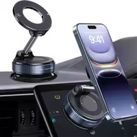 Car Mount Vacuum Magnetic Holder Strong Suction Rotate 360°