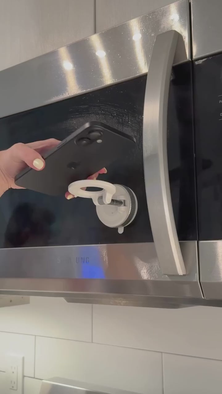 Car Mount Vacuum Magnetic Holder Strong Suction Rotate 360° video