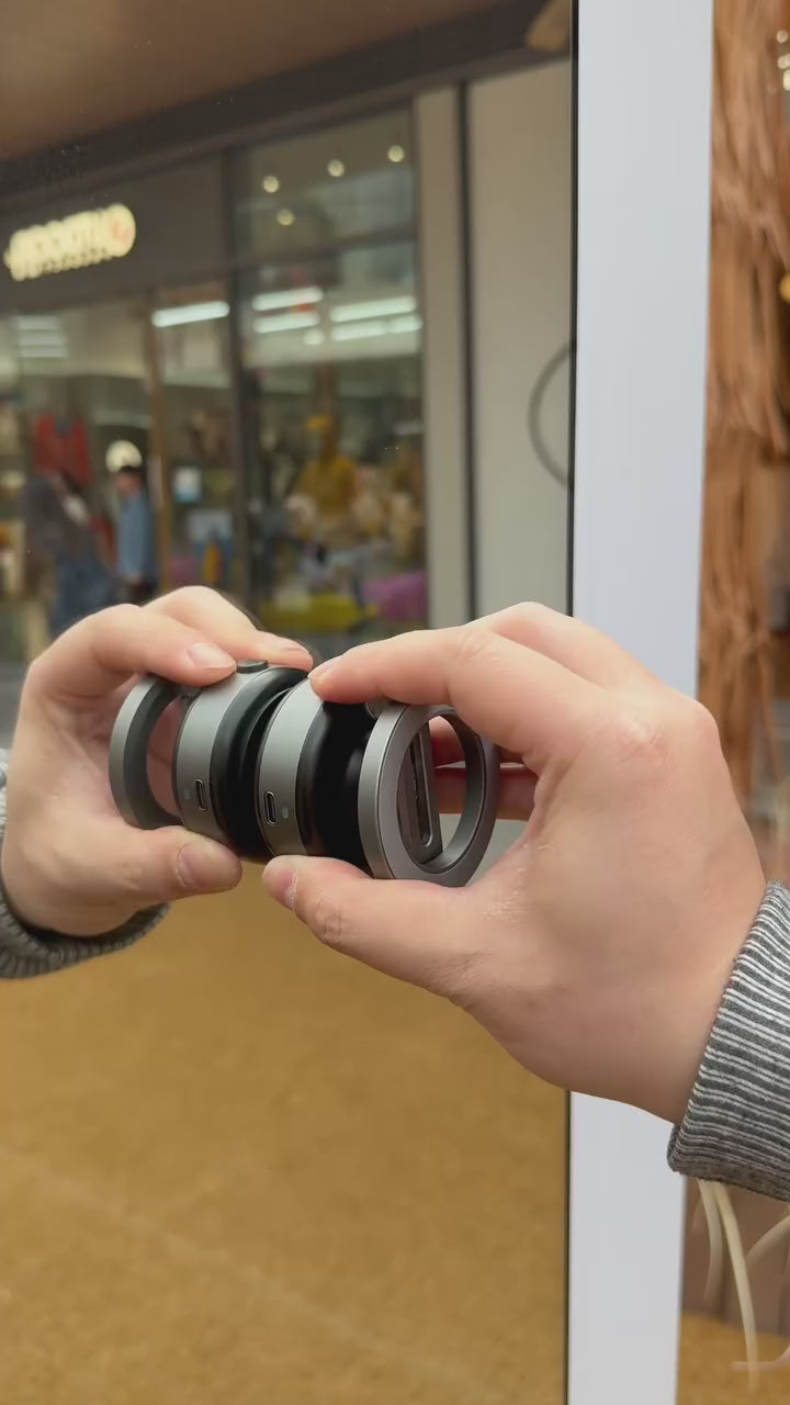 Car Mount Vacuum Magnetic Holder Strong Suction Rotate 360° video